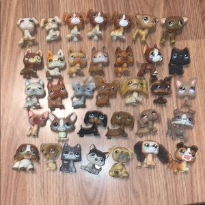 LPS set of dogs